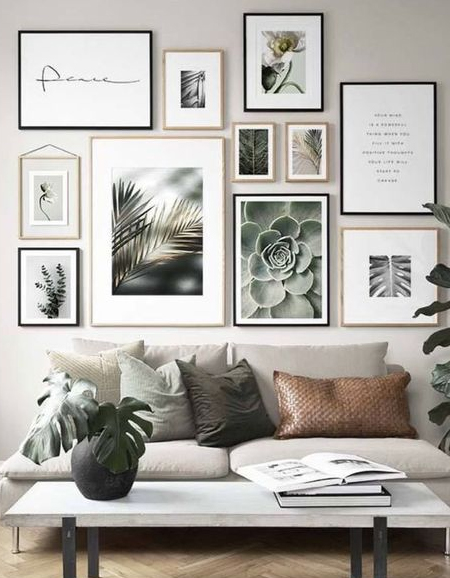 black and white wall art ideas