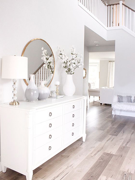decorating with white