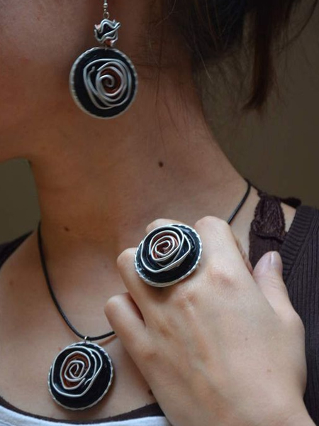 nespresso coffee capsule jewellery