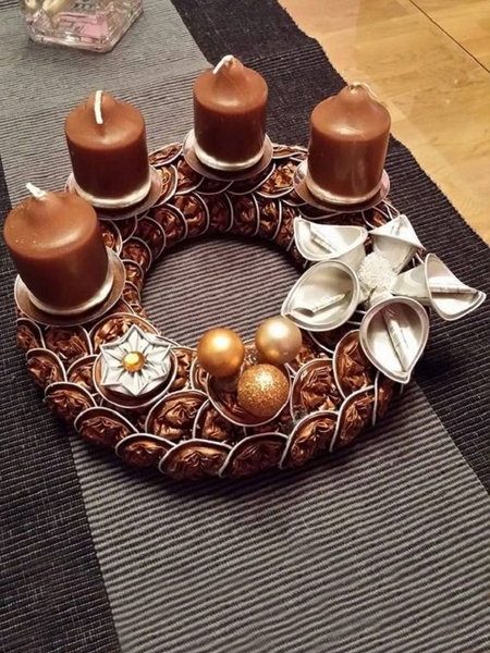 nespresso coffee cup thanksgiving decor