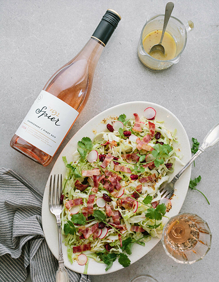 Spier's Crispy Bacon and Shredded Cabbage Salad