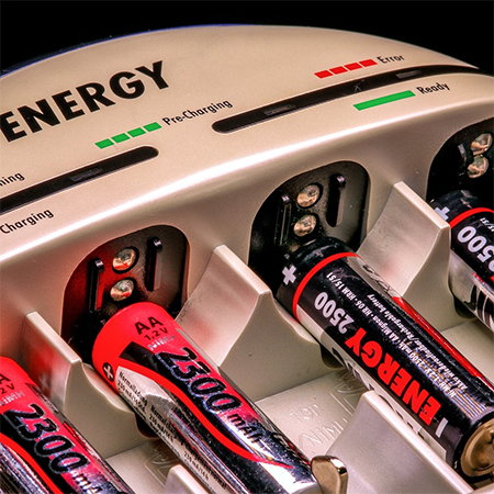 battery operated uses same electricity to charge