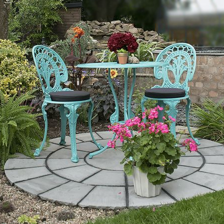 right outdoor furniture for small garden