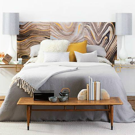 headboard diy project for bedroom