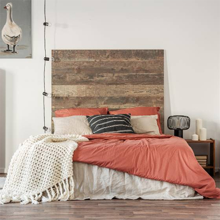 how to make wood headboard