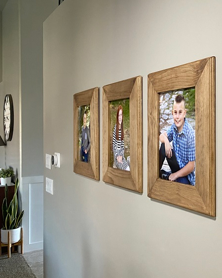 DIY Plywood Frame with Glass  Picture frame decor, Diy picture frames,  Frame decor
