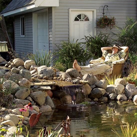 Build a Low-Maintenance Water Feature for the Garden