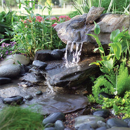 Build a Low-Maintenance Water Feature for the Garden