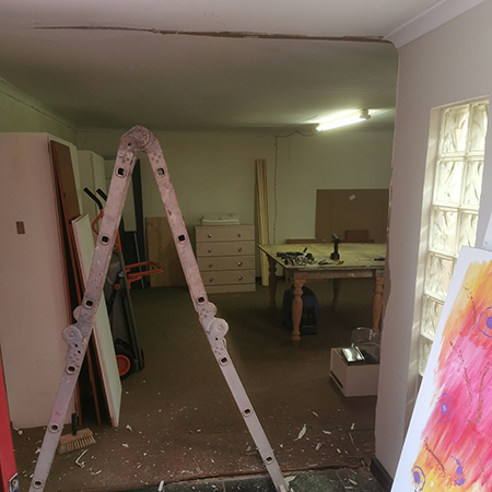 how to install french doors