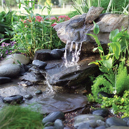 Build a Low-Maintenance Water Feature or Pond for the Garden