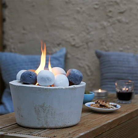 make concrete Decorative Fire Pit
