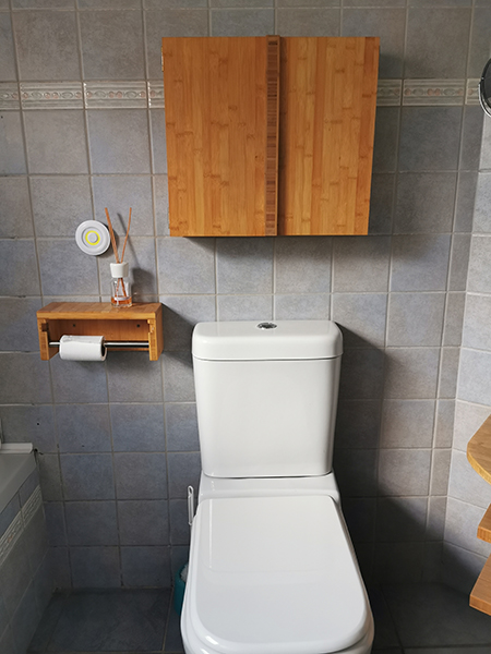 bamboo board bathroom vanity