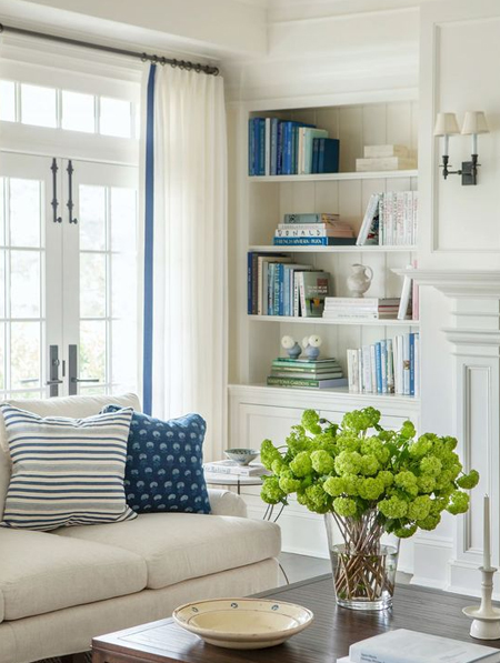 pair traditional with coastal style to uplift any room