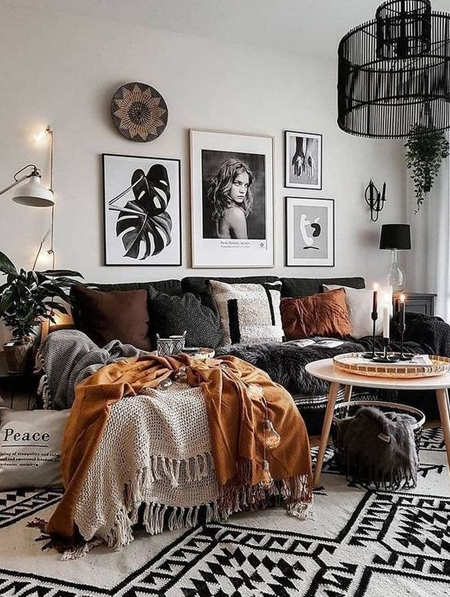 boho decorating style
