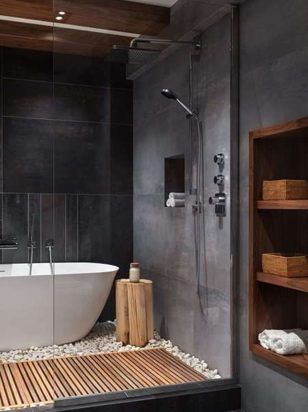 bath and shower cubicle