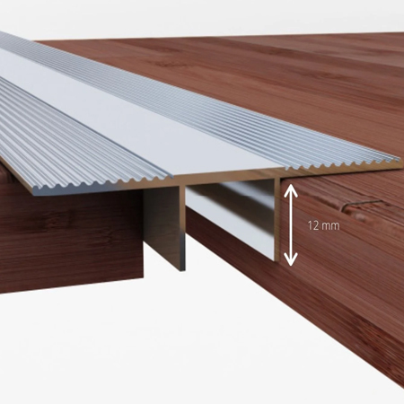 t-piece for finishing joined flooring