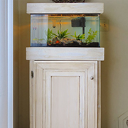 diy fish tank stand