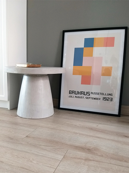 diy concrete planter table