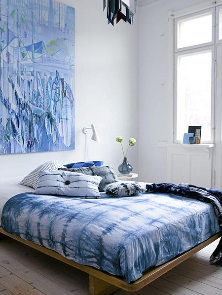 tie dye bedding colours