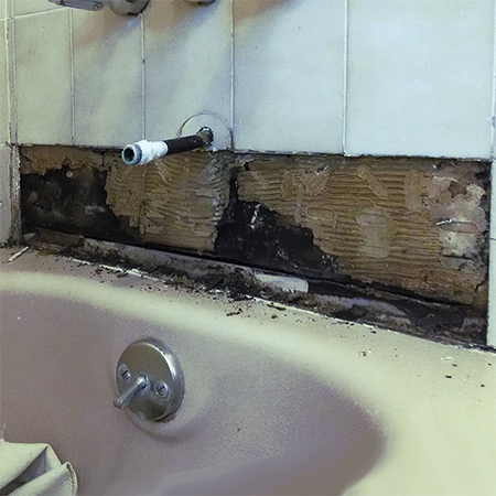 How do you Detect a Leak Behind Bathroom Tiles?