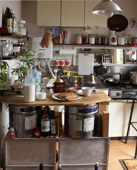 design kitchen for mess or clutter