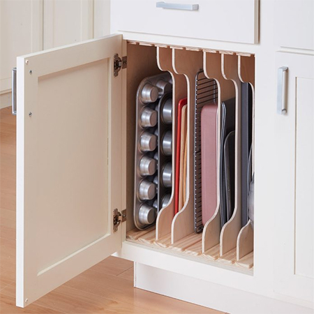Make a Kitchen Cupboard Organiser