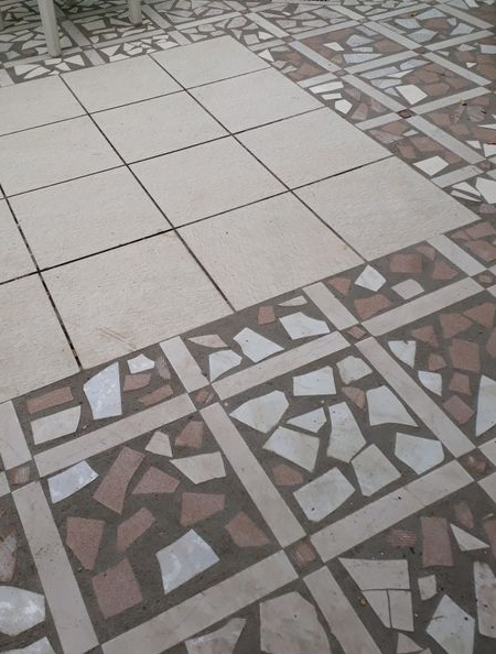broken tiles for flooring