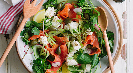 salmon or trout salad