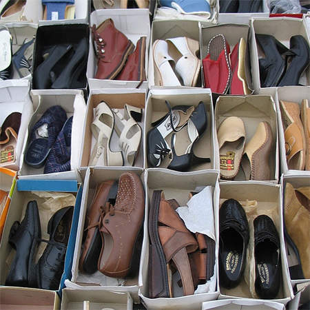 organise shoe storage