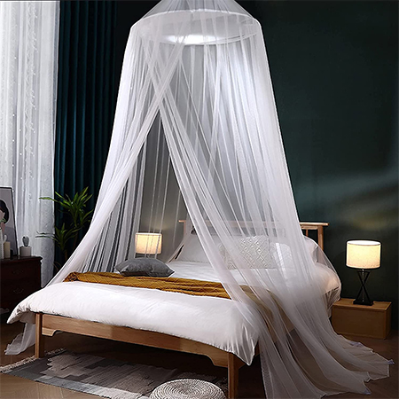 fit mosquito net over bed