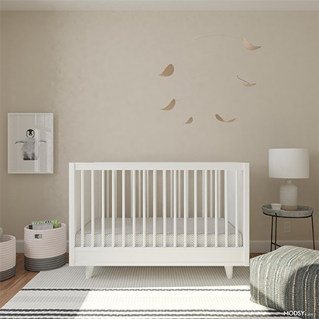 modern minimalist nursery ideas