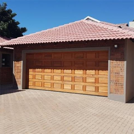 modern home with garage