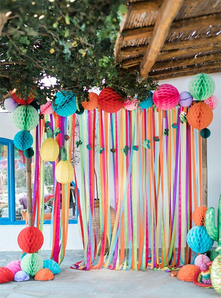 sustainable party decoration ideas