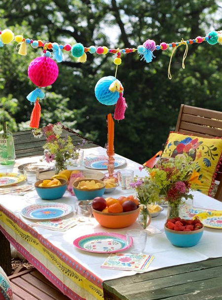 paper party decorations