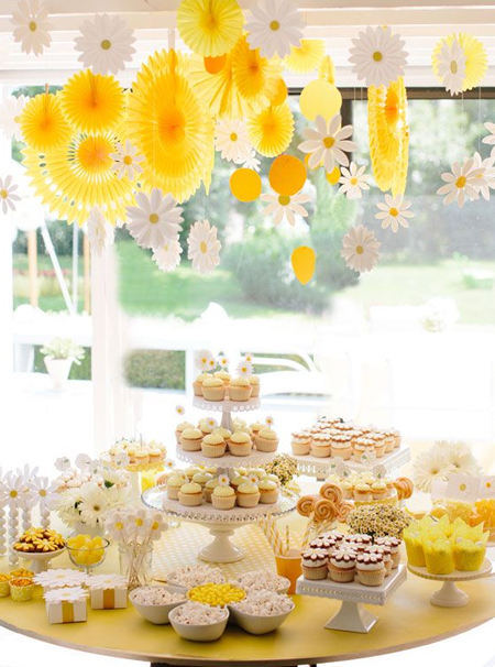 paper flower party decorations