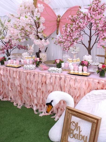 fresh flowers for party decorations