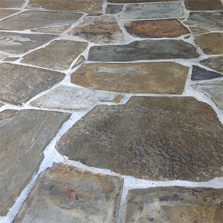 Avoid Natural stone tiles
