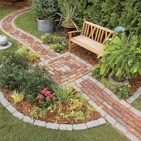 How to Lay a Decorative Brick Path