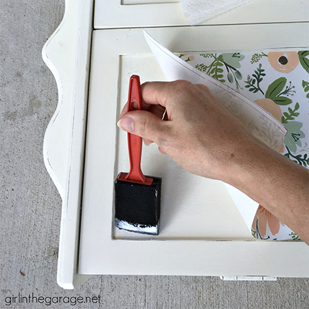 How to use Decoupage for Insta-Worthy Furniture