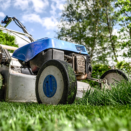 Use garden and power tools at convenient times