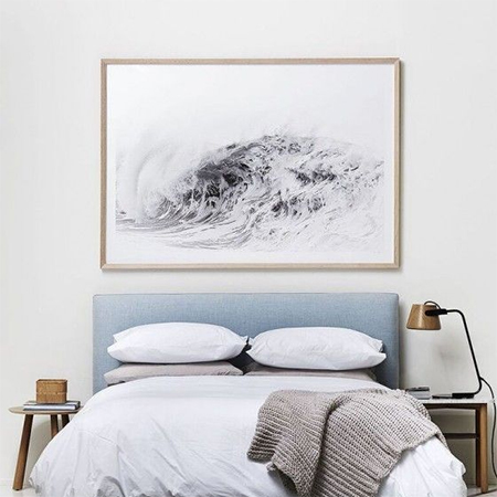 ideas for art above the bed