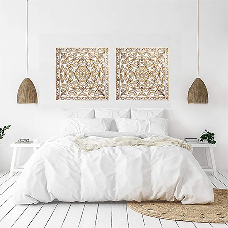 mandala designs for above the bed