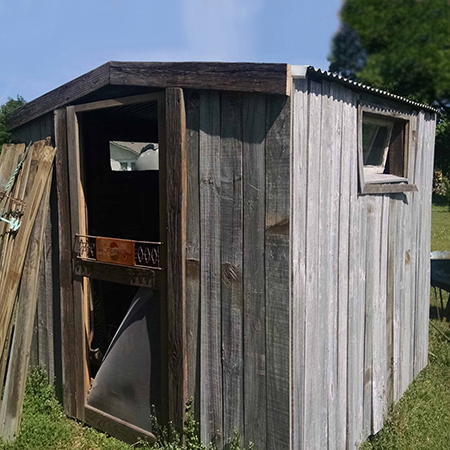 ugly garden shed