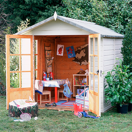 garden shed makeover