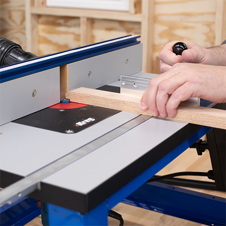 rout precise joints with router table