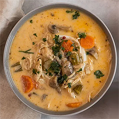 recipe creamy chicken soup