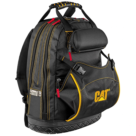 CAT range of backpacks, knives and tool bags