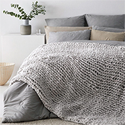 where to buy chunky knit blanket or throw