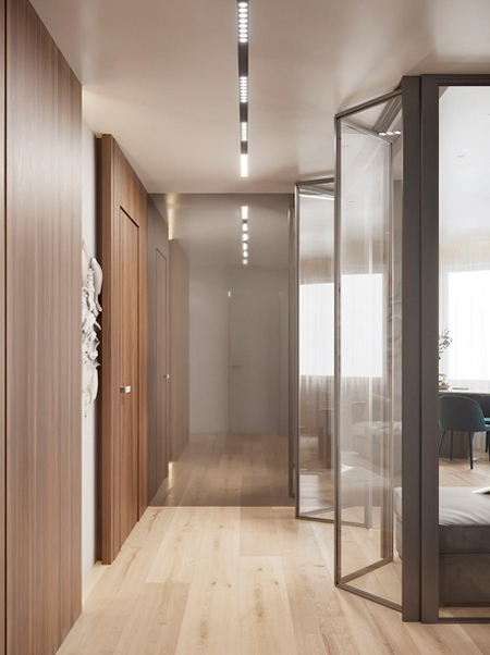 folding glass doors for house climate control