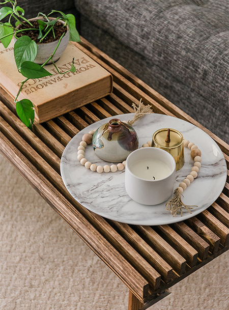 Make a Wood Slat Coffee Table